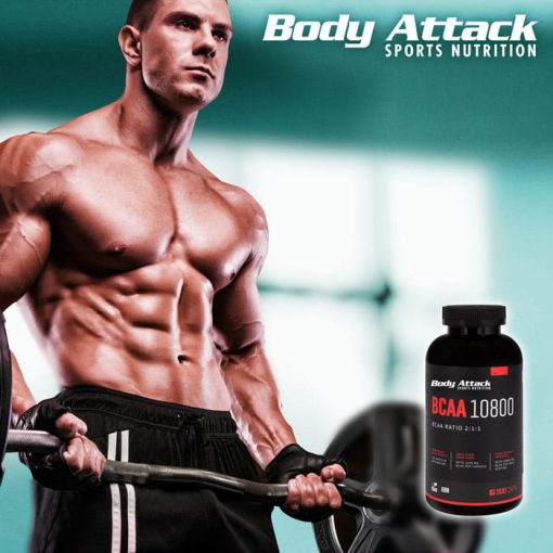 120 کپسول بی سی ای ای 10800 بادی اتک  Body Attack BCAA 10800 668544ca3f879.jpeg