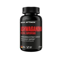 آشواگاندا بادی اتک 120 عدد BODY ATTACK ASHWAGANDHA