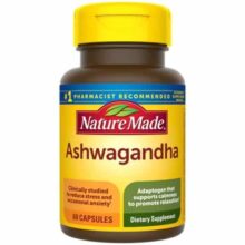 آشواگاندا نیچرمید 60 عددی Nature Made Ashwagandha
