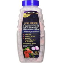 آنتی اسید کلسیم کربنات کرکلند Kirkland Ultra Strength Antacid