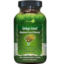 افزایش دهنده تمرکز جینکو اروین نچرالز Irwin Naturals Ginkgo Smart