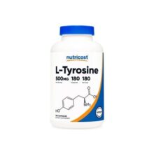 ال تیروزین نوتری کاست 180 عددی Nutricost L-Tyrosine Capsules