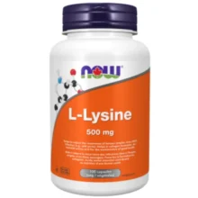 ال لیزین ناو 500 میلی گرم 100 عدد NOW L-Lysine