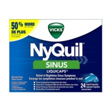 تسکین دهنده درد سینوس نای کویل Vicks YQUIL SINUS