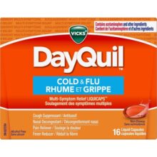 تسکین دهنده سرماخوردگی و آنفولانزا دی کویل Vicks DayQuil Cold & Flu