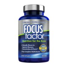 تقویت حافظه و شفافیت ذهنی فوکس فکتور Focus Factor Brain Supplement Multivitamin