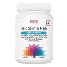 تقویت کننده مو، پوست و ناخن جی ان سی GNC Women’s Hair, Skin & Nails