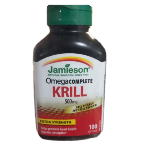 روغن امگا 3 کریل جمیسون Jamieson Omega Complete Pure Krill Oil 6654e09887cb4.png
