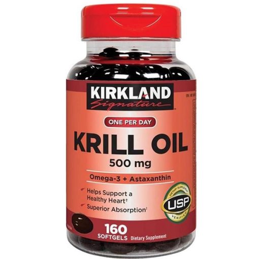 روغن کریل کرکلند 500 میلی گرم 160 عدد Kirkland Signature Krill Oil 6654dee20e596.jpeg