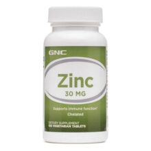 زینک جی ان سی 30 میلی گرم GNC Zinc