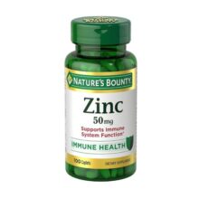زینک نیچرز بونتی 50 میلی گرم 100 عدد Nature’s Bounty Zinc