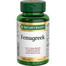 شنبلیله نیچرز بونتی 100 عددی NATURE’S BOUNTY Fenugreek