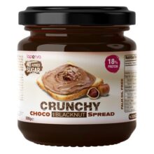 شکلات پروتئینی و آجیلی لاپروا Laperva Crunchy Choco BlackNut