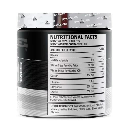 قرص بی سی ای ای پل ناتریشن Pole Nutrition BCAA 6685471379fd9.webp