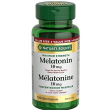 ملاتونین نیچرز بونتی 10 میلی گرم 120 عدد Nature’s Bounty Melatonin