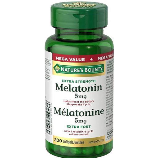 ملاتونین نیچرز بونتی 5 میلی گرم 200 عدد Nature’s Bounty Melatonin 662d548a06472.jpeg