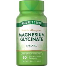 منیزیم بیس گلایسینات نیچرز تریث 60 عدد