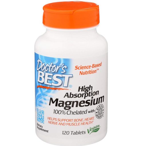 منیزیم دکتر بست 100 میلی گرم 120 عدد Doctor’s Best Magnesium 668695f8da525.jpeg