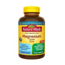 منیزیم سیترات نیچرمید 120 عدد Nature Made Magnesium Citrate 250 mg