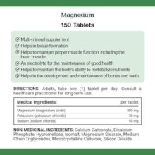 منیزیم نیچرز بونتی 500 میلی گرم 150 عدد به همراه الکترولیت 6626a22cf127f.jpeg