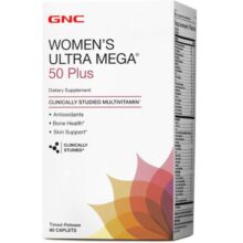 مولتی ویتامین اولترا مگا ومن فیفتی پلاس جی ان سی GNC