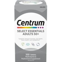 مولتی ویتامین بزرگسالان سنتروم CENTRUM SELECT ESSENTIALS ADULT 50 PLUS