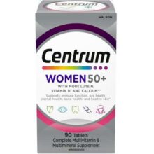 مولتی ویتامین زنانه سنتروم Centrum for Women 50 Plus