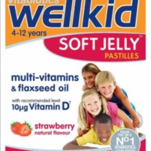 مکمل جویدنی ول کید سافت ژلی 30 عددی – Vitabiotics Wellkid Soft Jelly Pastilles