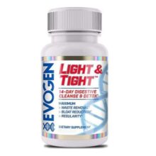 مکمل پاک کننده و سم زدای بدن ایوژن 60 عددی Evogen Light & Tight