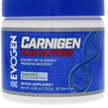 مکمل کارنیژن پلاس پنجاه سروینگ ایوژن