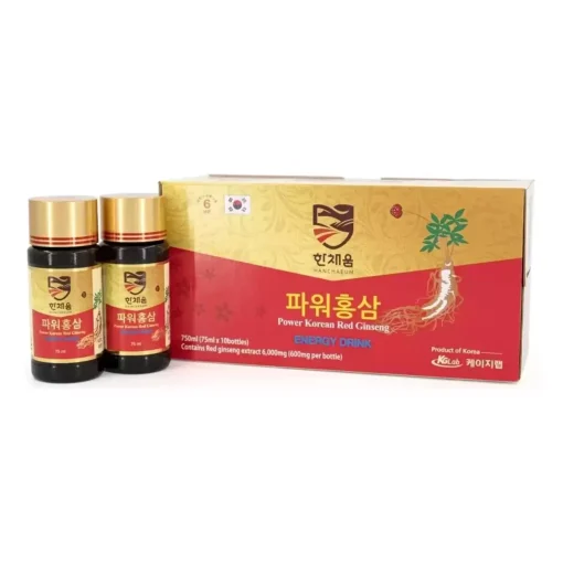 نوشیدنی انرژی زا جینسینگ قرمز کره ای 75 میل New Power Red Ginseng Drink 6651ee59aead6.webp