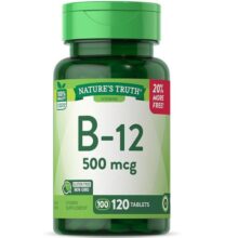 ویتامین B12 نیچرز تریث 120 عدد Nature’s Truth B12 500MCG 6626a3addaaf9.jpeg