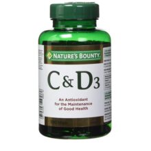 ویتامین دی و سی نیچرز بونتی 100 عددی Nature’s Bounty Vitamin C & D3