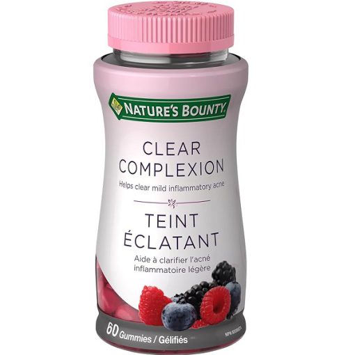 پاستیل زینک نیچرز بونتی Nature’s Bounty Clear Complexion 6654dd776ee03.jpeg