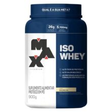 پودر 900 گرمی پروتئین وی ایزوله مکس تیتانیوم MAX TITANIUM Whey Protein Isolado IsoWhey