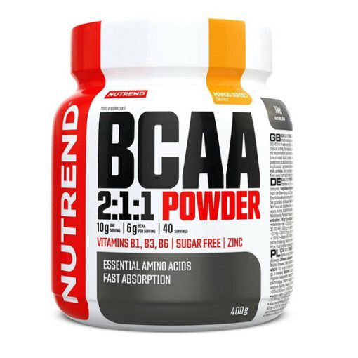 پودر بی سی ای ای 2:1:1 ناترند 400 گرم Nutrend BCAA 2:1:1 Powder 66854bdb26bef.jpeg