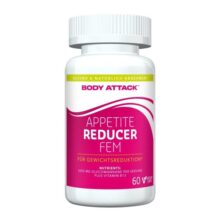 کاهش دهنده اشتها زنانه بادی اتک 60 عددی body attack Appetite Reducer Fem