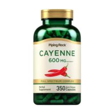 کاین پایپینگ راک 350 عددی PipingRock Cayenne, 600 mg