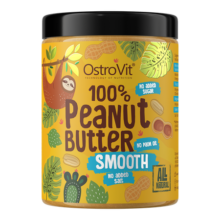 کره بادام زمینی استرویت 1000 گرم OstroVit Peanut Butter 100%