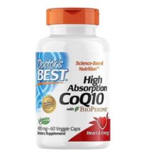 کوآنزیم دکتر بست Doctor’s Best High Absorption CoQ10