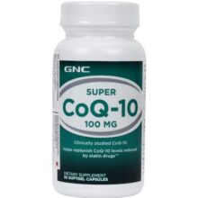 کوآنزیم کیوتن جی ان سی GNC Coenzyme Q-10 100mg