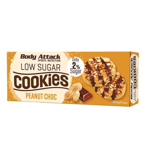 کوکی کم قند بادی اتک 115 گرم Body Attack Low Sugar Cookies 6686e781172b1.jpeg