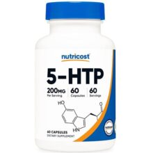 کپسول 5-HTP نوتری کاست 200 میلی گرم 60 عدد