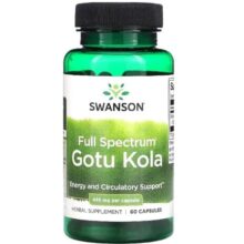 کپسول گوتاکولا سوانسون 435 میلی گرم 60 عدد