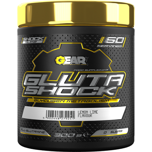گلوتا شوک گیر نوتریشن 300 گرم GEAR Nutrition Gluta Shock 65fb892107bcc.png