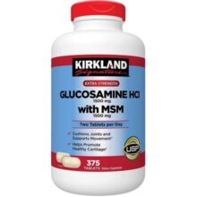 گلوکزامین اچ سی ال و ام اس ام کرکلند Kirkland Glucosamine HCI & MSM