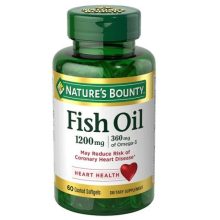 کپسول روغن ماهی نیچرز بونتی 1200 میلی گرم 60 و 200 عدد