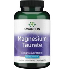 قرص منیزیم تائوریت سوانسون 100 میلی گرم 120 عدد