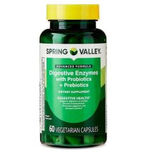 آنزیم گوارشی، پروبیوتیک و پری بیوتیک اسپرینگ والی Spring Valley Digestive Enzymes