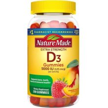 پاستیل ویتامین دی نیچرمید Nature Made Vitamin D3 5000IU